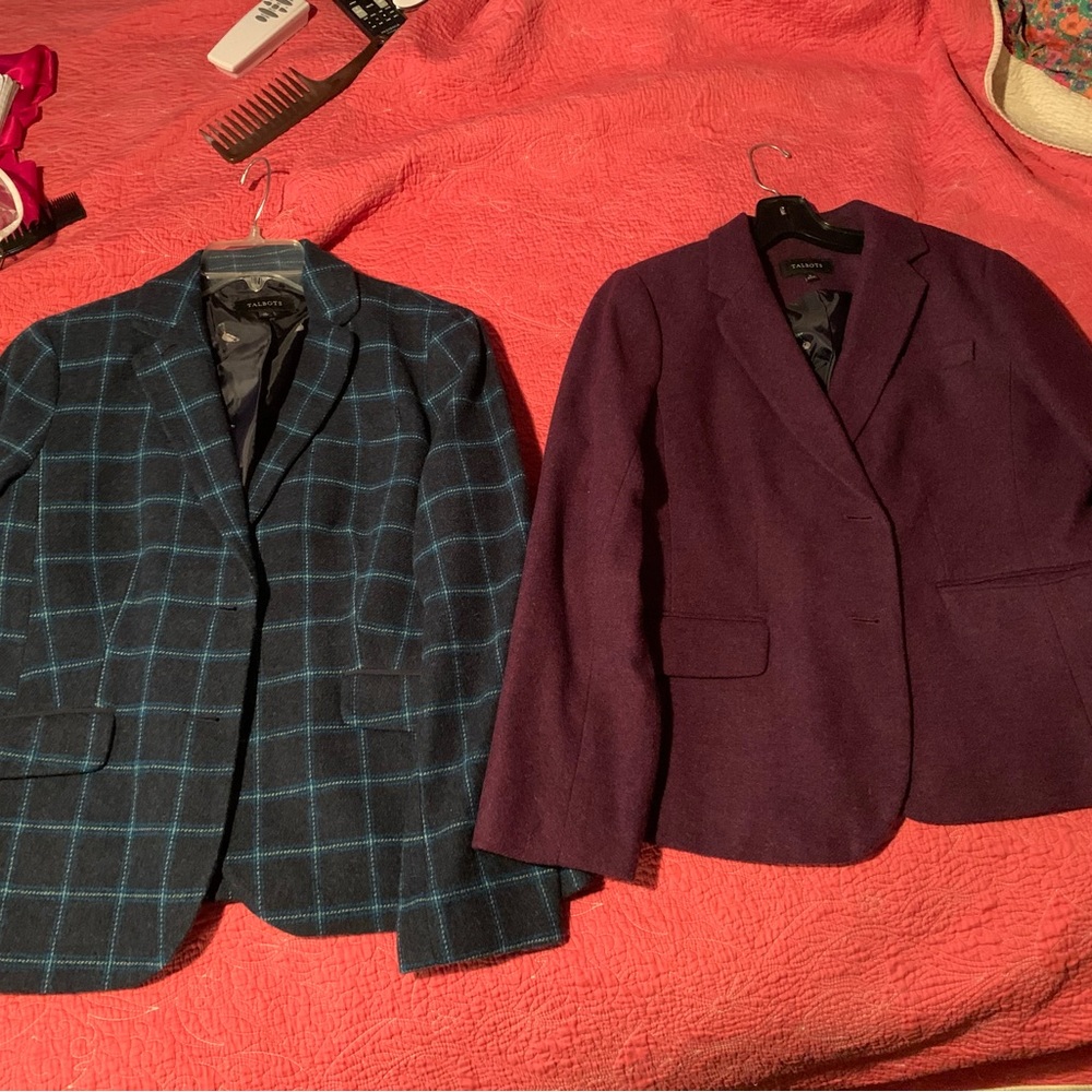 2 Talbot Blazers Size 12